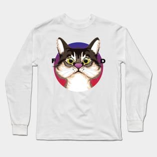 I'm Hangry! Kitty Cat OsoDLUX T-Shirt Long Sleeve T-Shirt